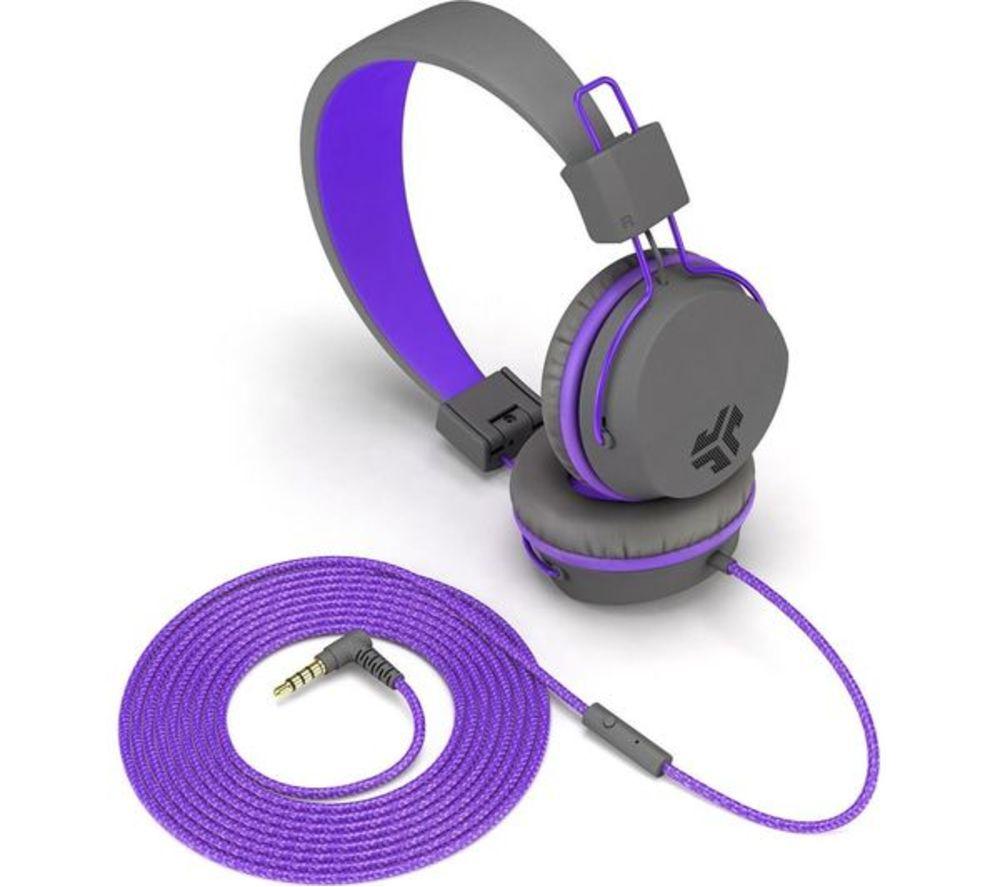 Jlab Audio JBuddies Studio Kids Headphones - Purple, Purple