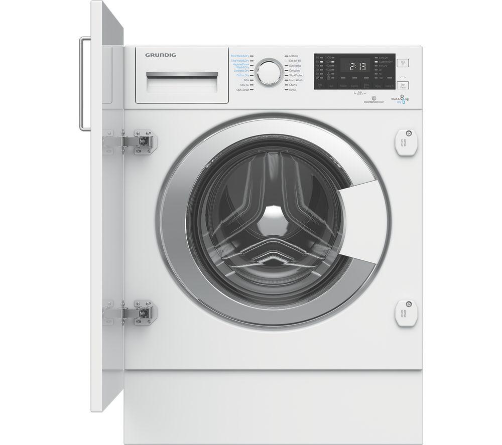 GRUNDIG GWDI8541 Integrated 8 kg Washer Dryer