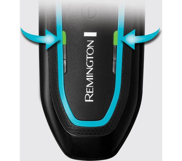 REMINGTON Style R6000 Series Aqua Wet & Dry Rotary Shaver - Black & Blue image number 4