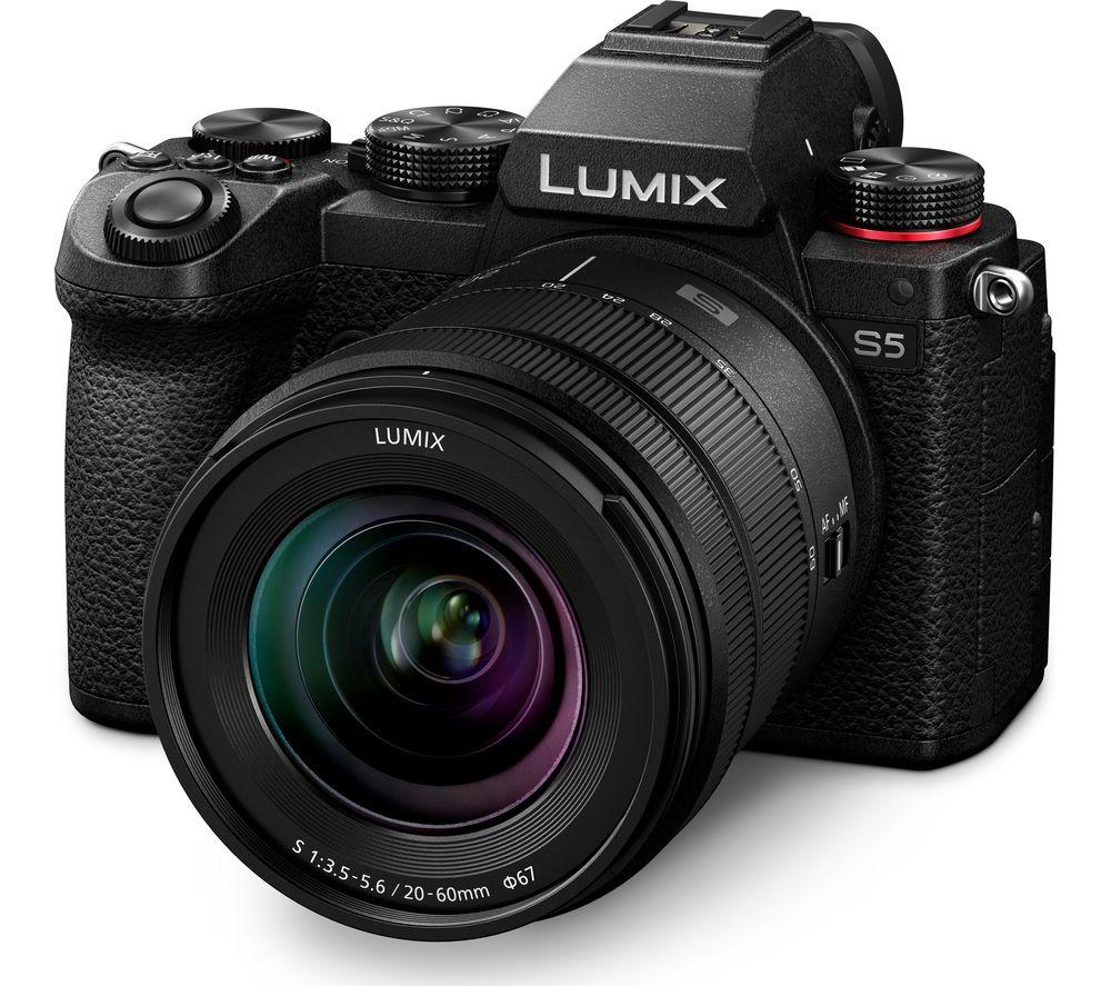 PANASONIC Lumix DC-S5KE-K Mirrorless Camera with Accessory Bundle image number 3 of 7