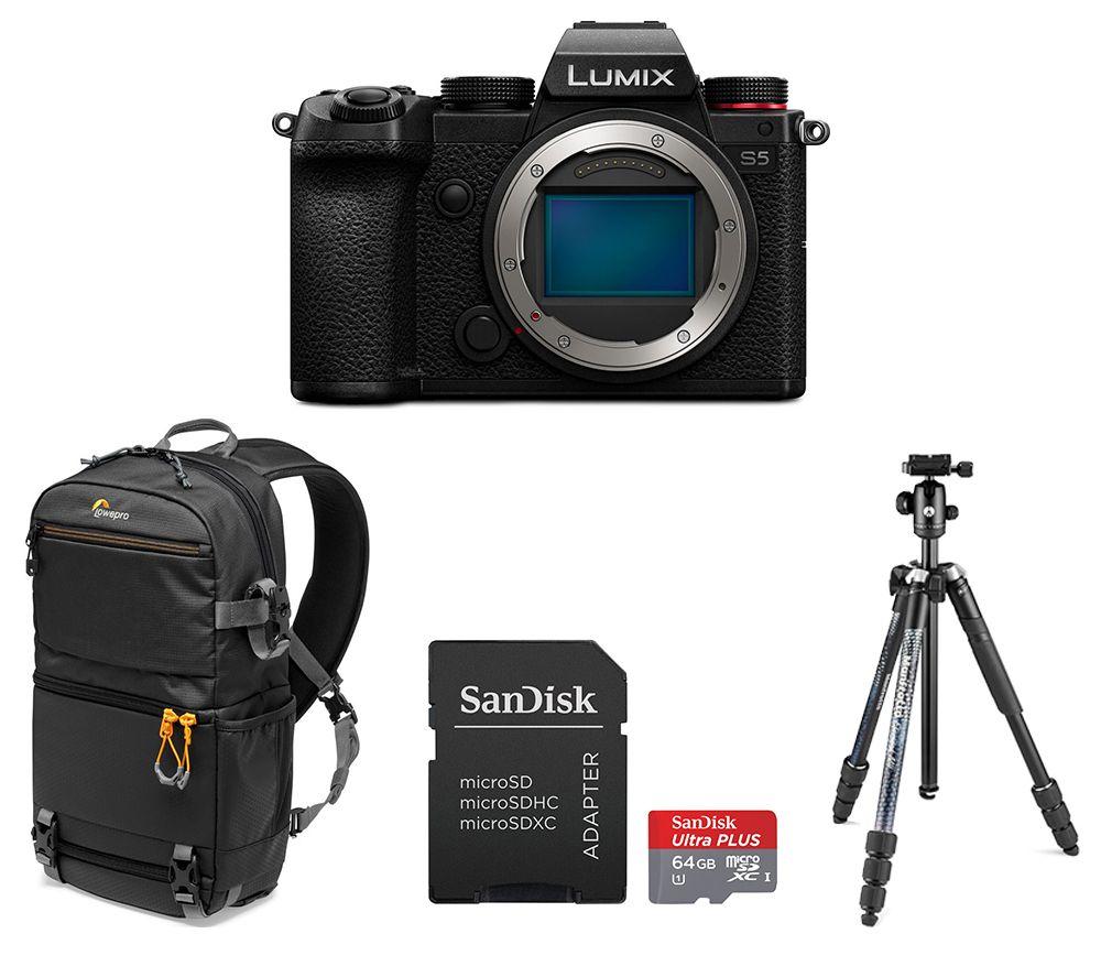 Panasonic Lumix S5 II Mirrorless Camera, Lens, and Accessories Kit