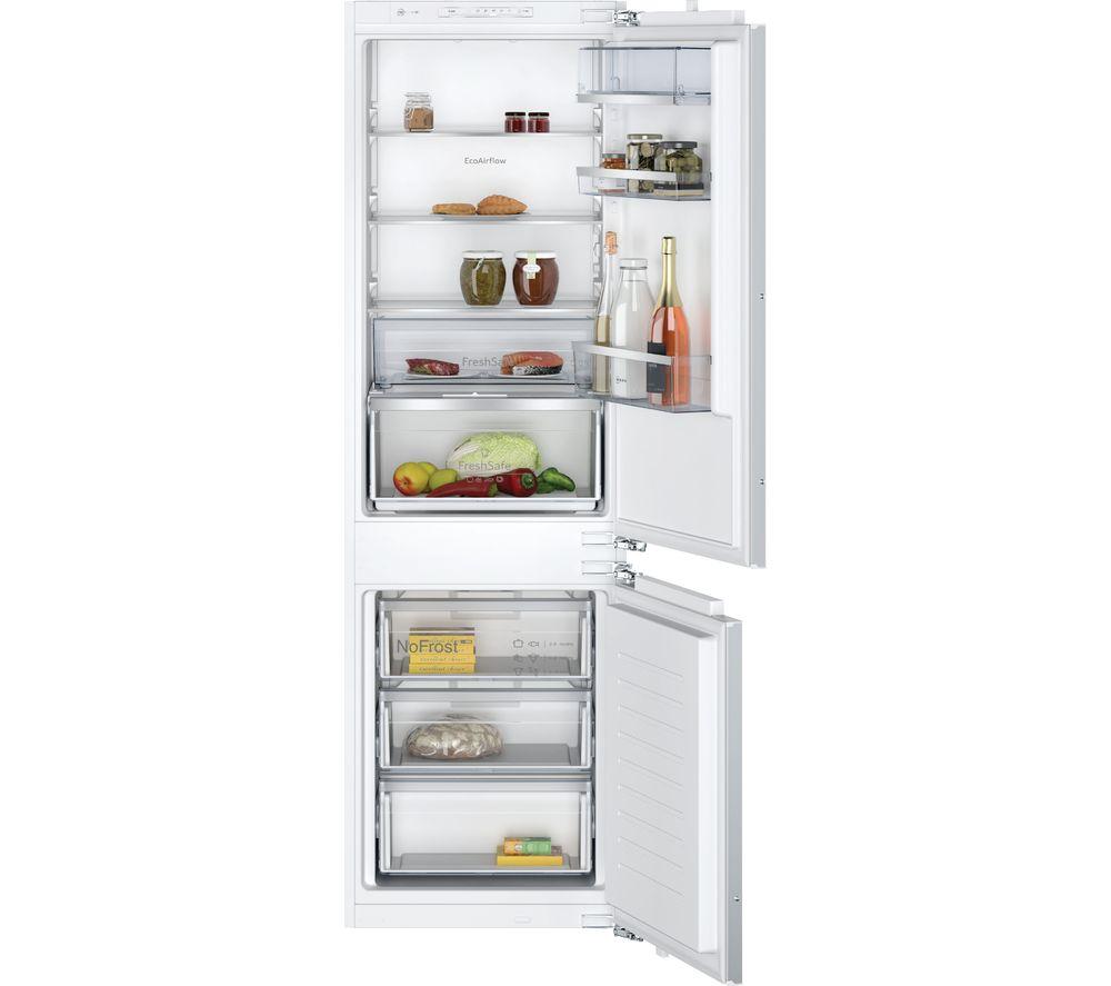 NEFF KI7862FE0G 60/40 Integrated Fridge Freezer - Fixed Hinge