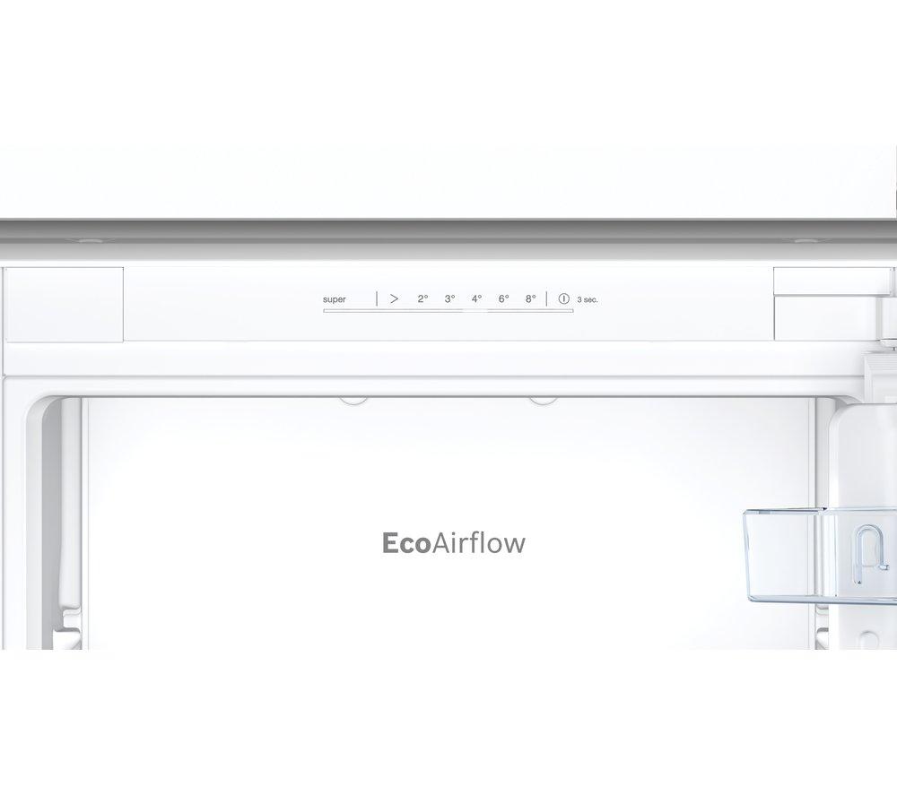 BOSCH Series 2 KIN85NSE0G Integrated 50/50 Fridge Freezer - Sliding Hinge image number 3 of 9