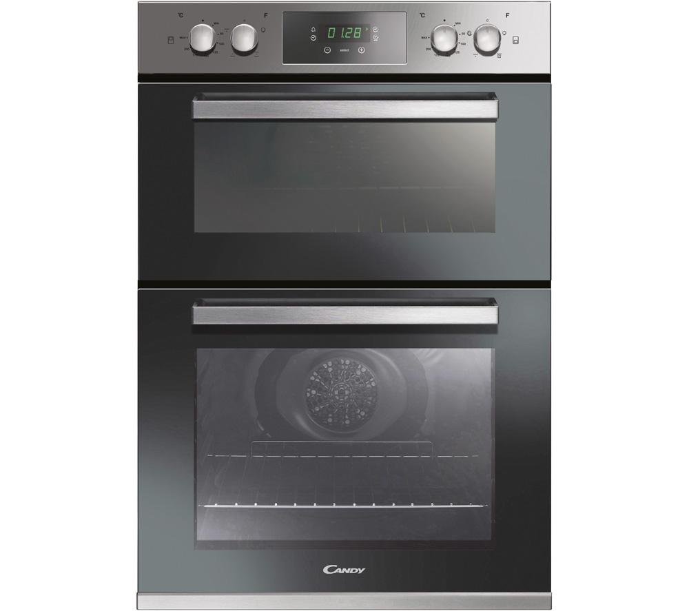 CANDY FC9D405IN Electric Double Oven - Stainless Steel, Stainless Steel