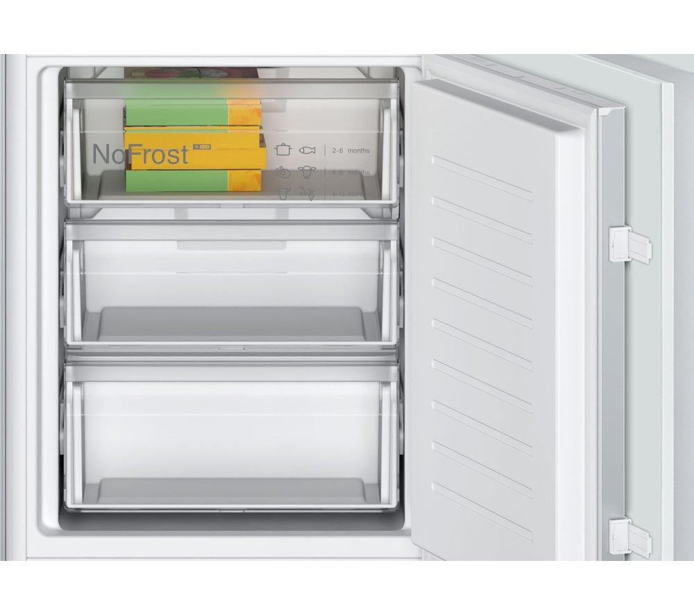 BOSCH Series 4 KIN86VSE0G Integrated 60/40 Fridge Freezer - Sliding Hinge image number 7 of 17