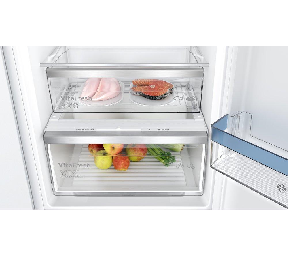 BOSCH Series 4 KIN86VSE0G Integrated 60/40 Fridge Freezer - Sliding Hinge image number 8 of 17