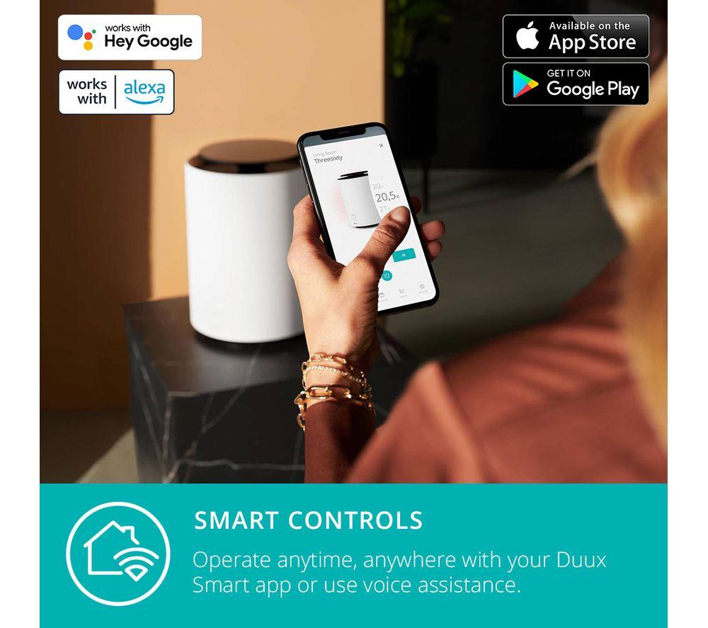 DUUX Threesixty 2 DXCH08UK Portable Smart Heater - White image number 4 of 9