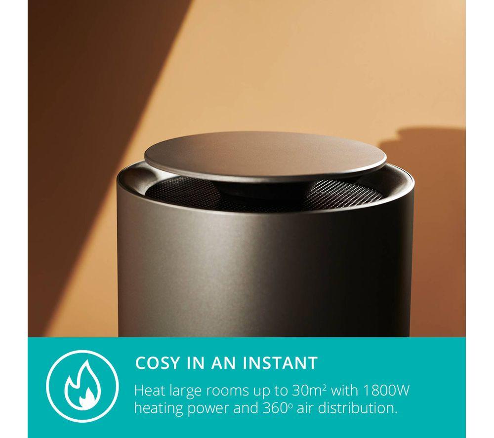 DUUX Threesixty 2 DXCH09UK Portable Smart Ceramic Heater - Grey image number 3 of 9