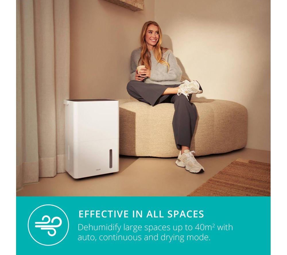 DUUX Bora DXDH02UK Smart Dehumidifier - White image number 6 of 9
