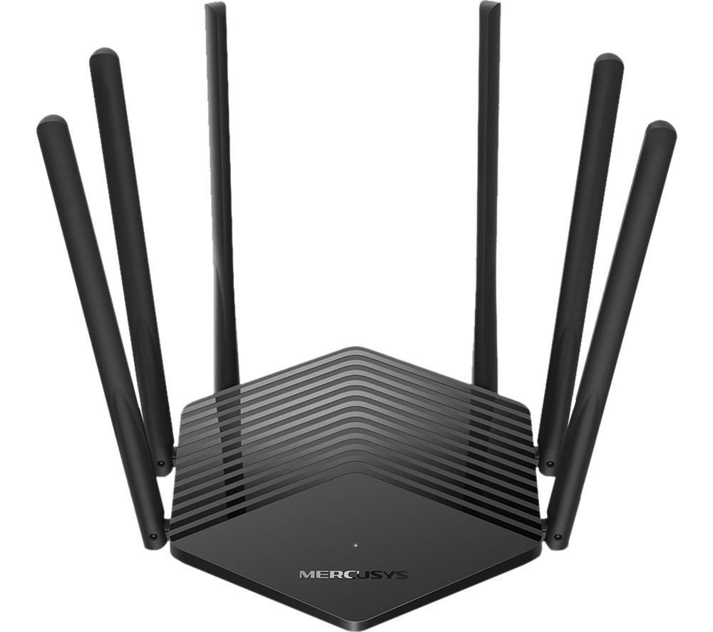 MERCUSYS AC1900 Wi-Fi Router, MU-MIMO+ Dual Band Gigabit Wireless Router, Wi-Fi Speed Up to 1300 bps/5 GHz + 600 Mbps/2.4 GHz, Supports Parental Control, Guest Wi-Fi (MR50G)
