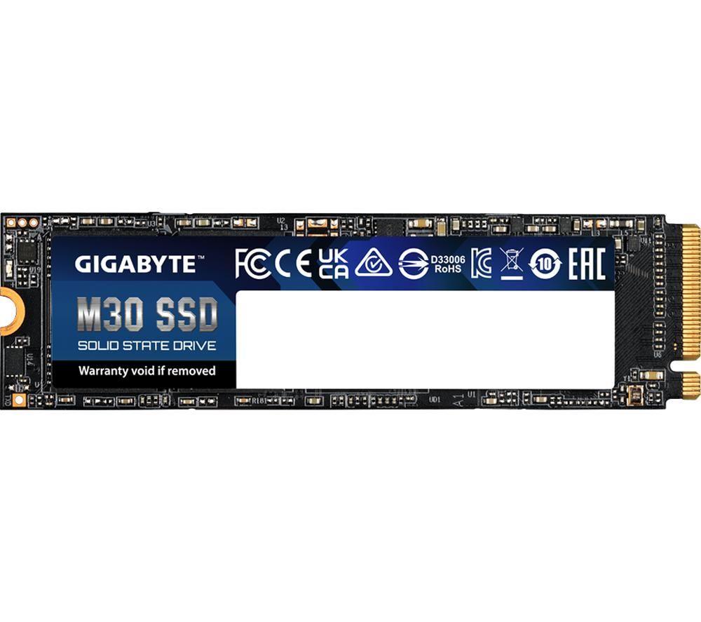 Image of GIGABYTE M30 M.2 NVMe Internal SSD - 1 TB, Black