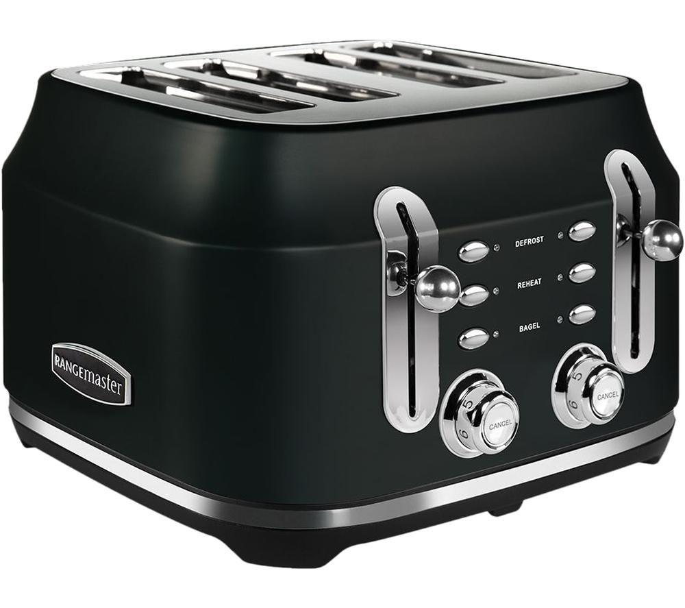 RANGE MASTER RMCL4S201BK 4-Slice Toaster - Black