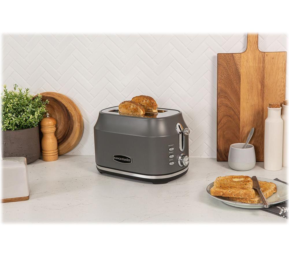 RANGEMASTER RMCL2S201GY 2-Slice Toaster - Grey image number 5 of 6