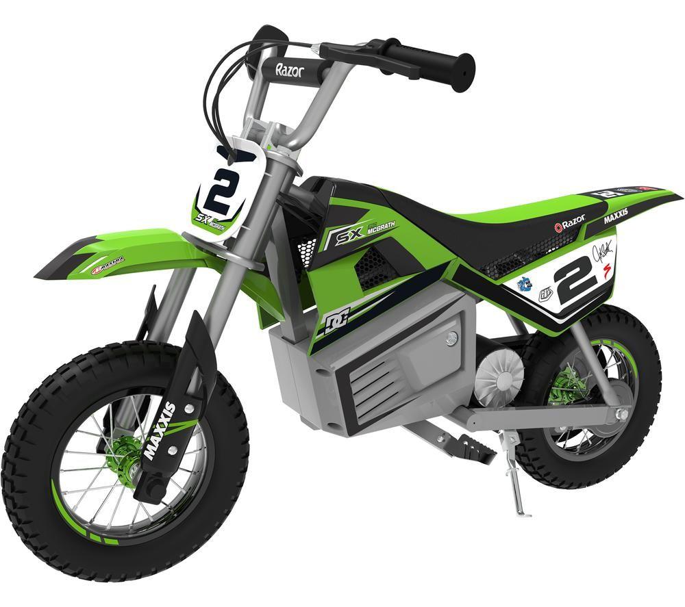 RAZOR SX350 McGrath Electric Dirt Bike Green Black