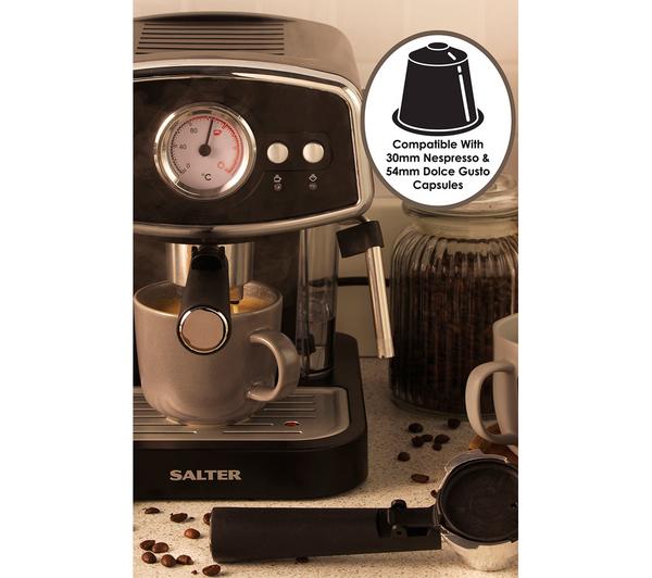 SALTER 3-in-1 Barista Deluxe EK4620 Coffee Machine - Black image number 3