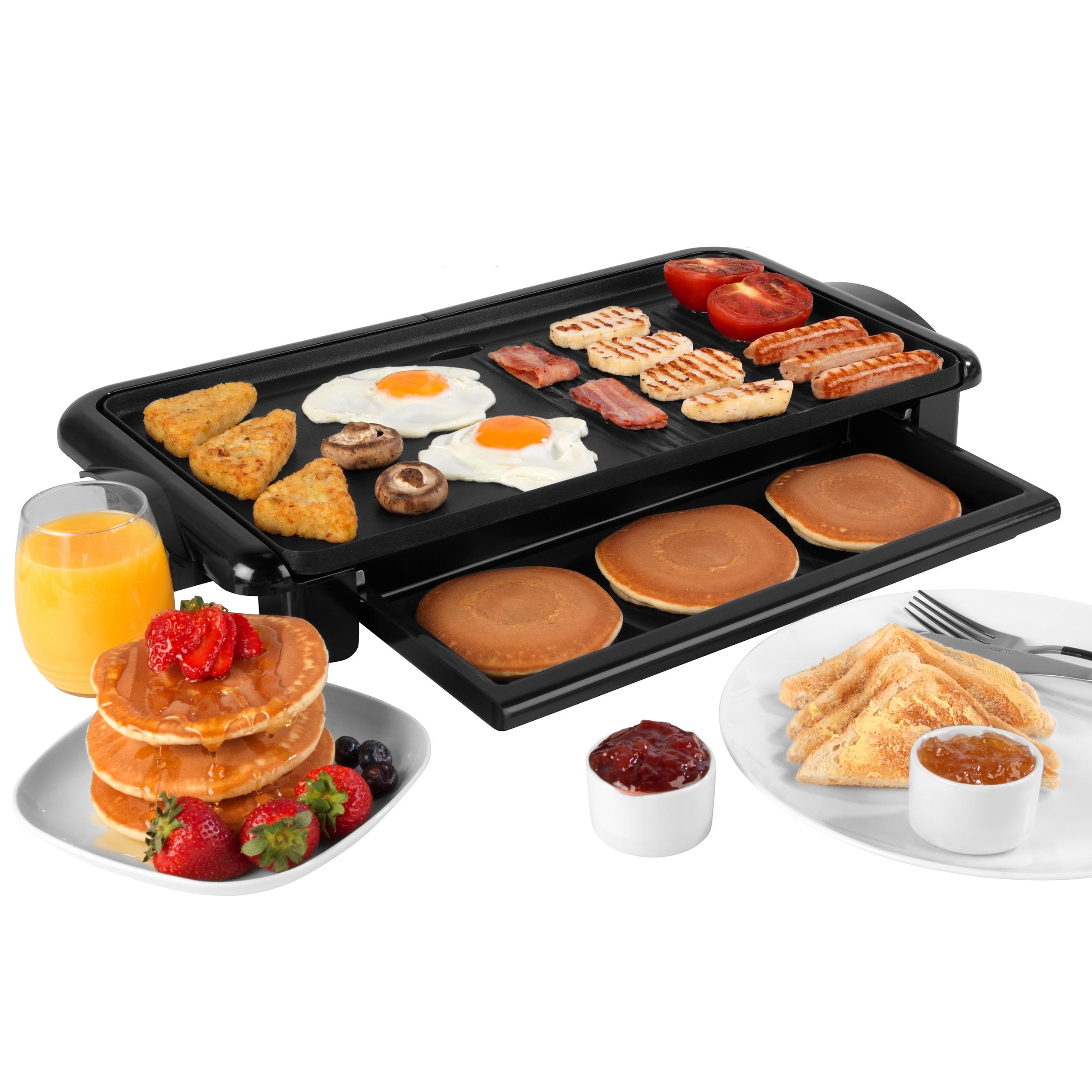 SALTER EK4412 Family Non-Stick Health Grill - Black, Black