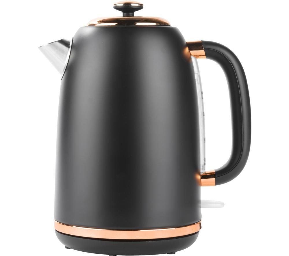 Buy SALTER Nero EK4535 Jug Kettle Black & Copper Currys