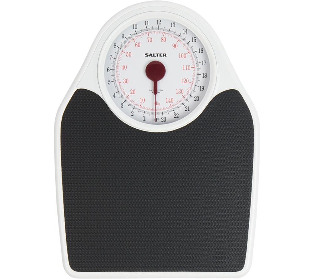 SALTER Doctor Style 145 BKDR Bathroom Scales Black White