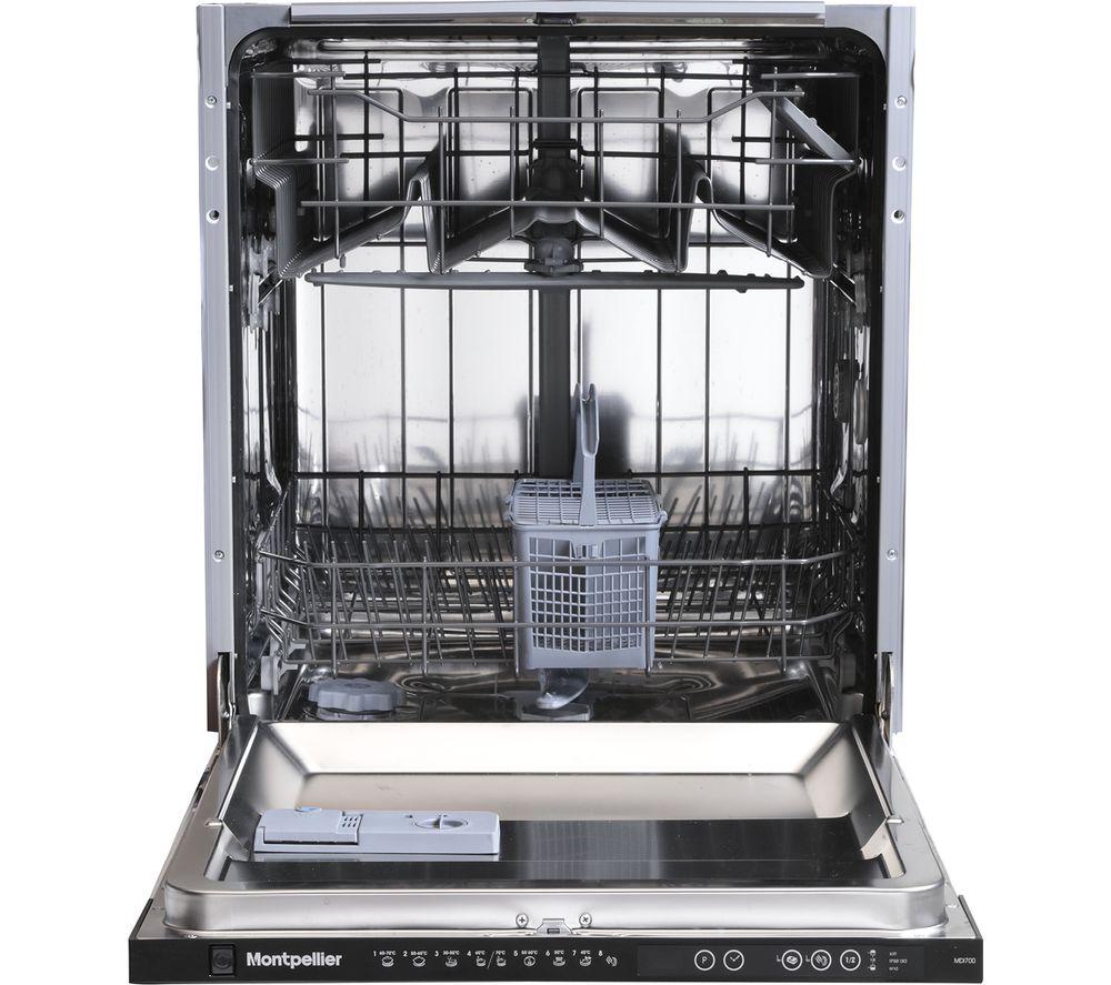 MONTPELLIER MDI705 Full-size Fully Integrated Dishwasher image number 2 of 2