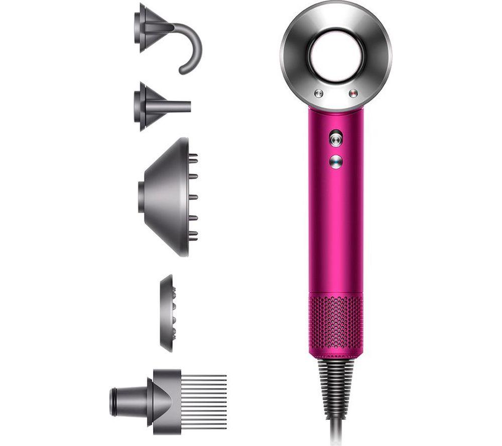 Buy DYSON Supersonic Hair Dryer Fuchsia & Nickel Currys