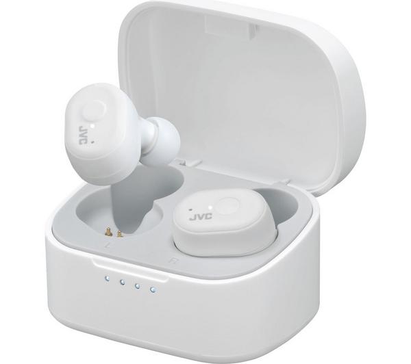 JVC Marshmallow HA-A11T-W-U Wireless Bluetooth Earbuds - White image number 1
