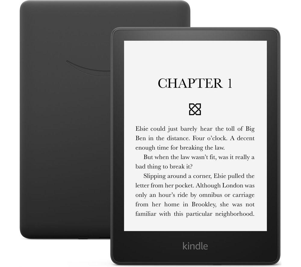 Image of AMAZON Kindle Paperwhite 6.8" eReader - 8 GB, Black, Black