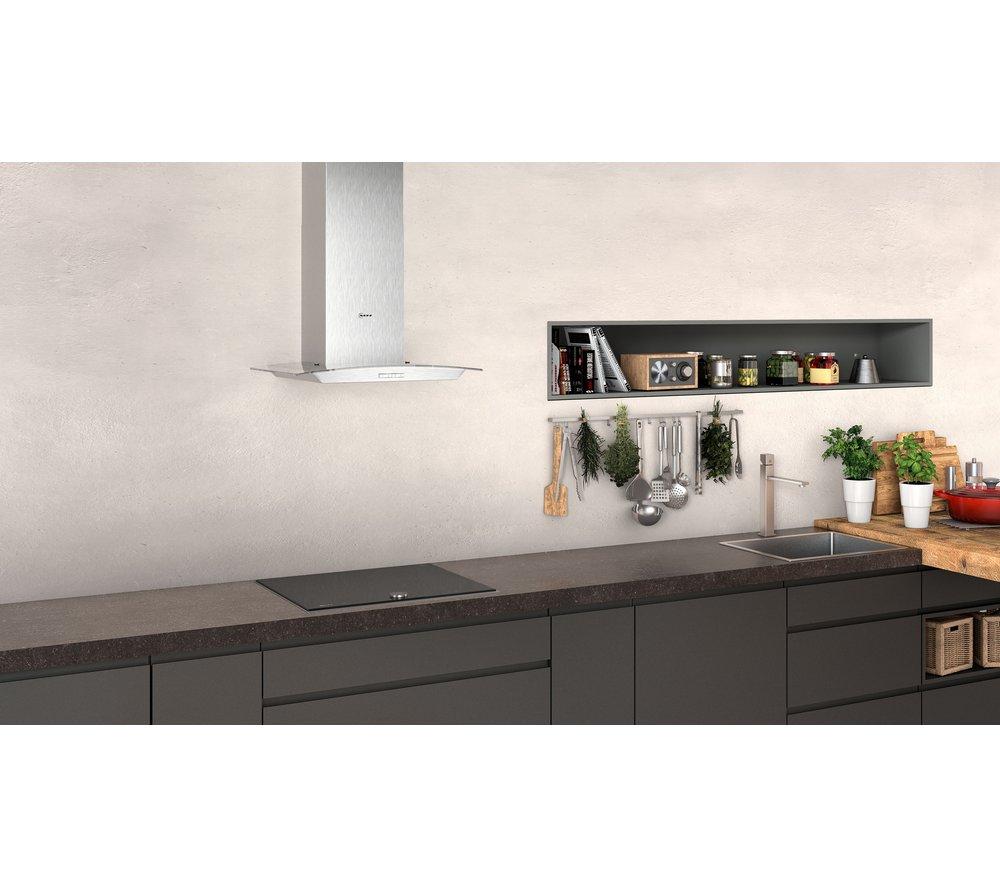 NEFF N30 D64ABC0N0B Chimney Cooker Hood - Stainless Steel image number 3 of 8