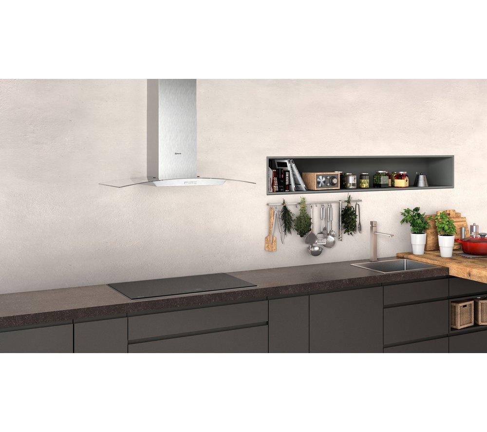 NEFF N30 D94ABC0N0B Chimney Cooker Hood - Stainless Steel image number 4 of 8
