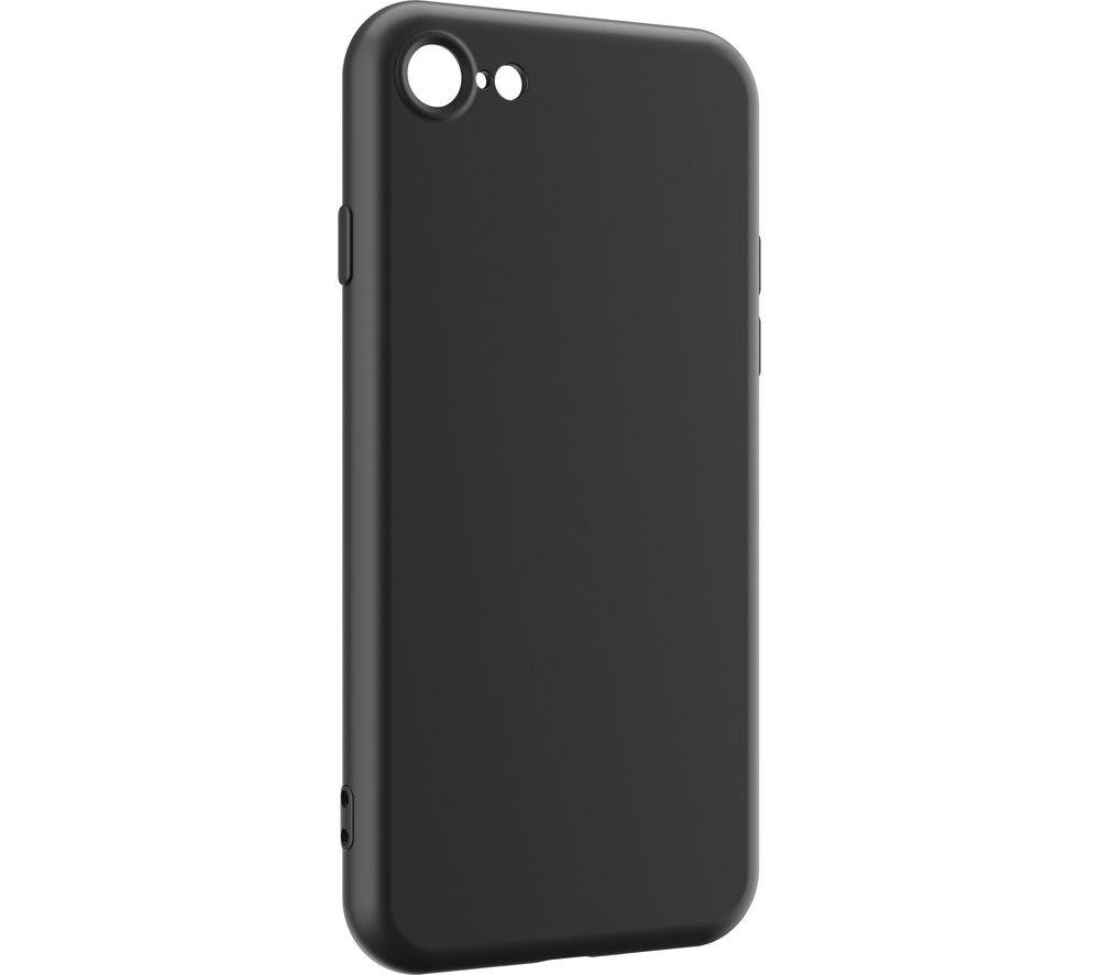 ZAGG iFrogz Defence Protective Case Compatible with iPhone 8/ iPhone SE, Durable, Snap On, Smudge Resistant, Slim, Recycled, Black