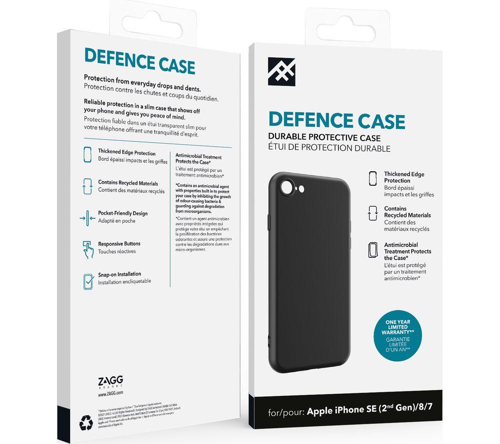 DEFENCE iPhone 8 / SE Case - Black image number 2 of 2