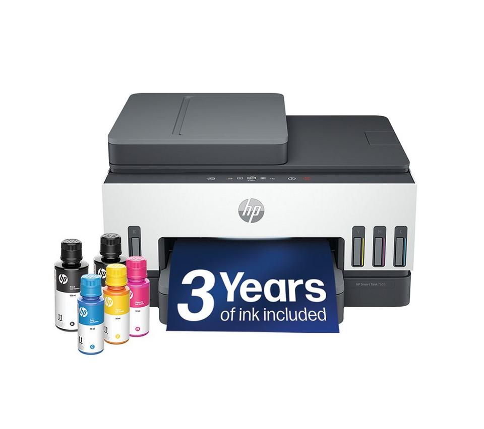 HP Smart Tank 7605 All-in-One Wireless Ink Tank Printer \| Home Office \| Up to 3 years Ink included