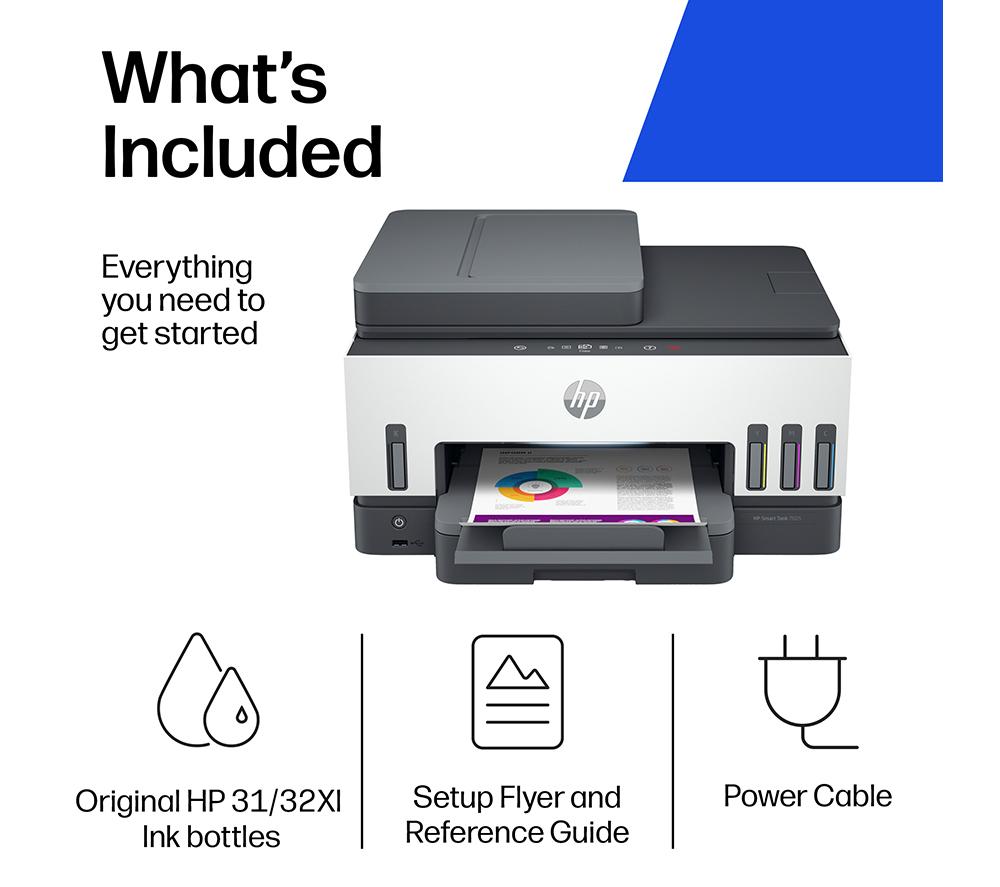 HP Smart Tank 7605 All-in-One Wireless Inkjet Printer image number 8 of 23