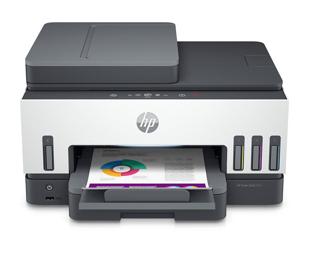 HP Smart Tank 7605 All-in-One Wireless Inkjet Printer image number 11 of 23