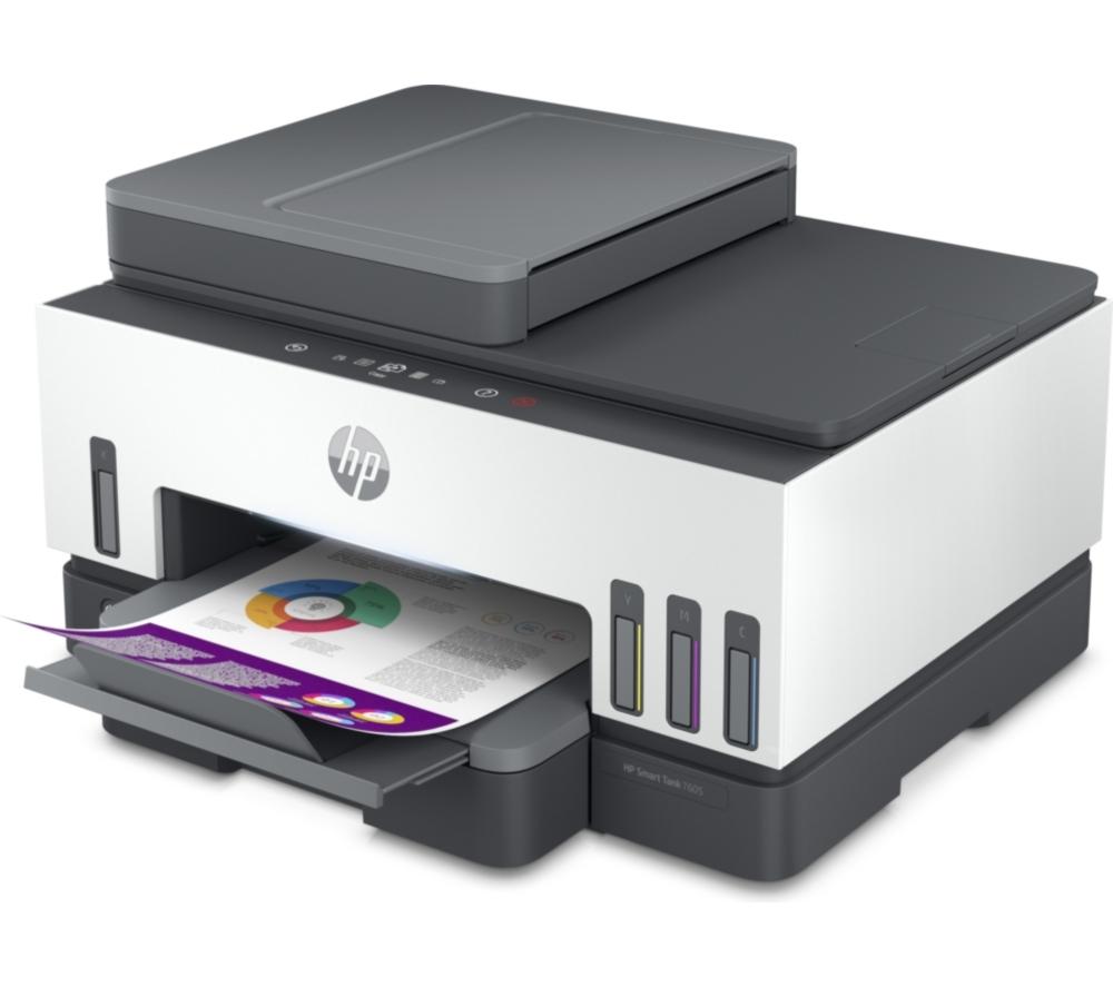 HP Smart Tank 7605 All-in-One Wireless Inkjet Printer image number 19 of 23