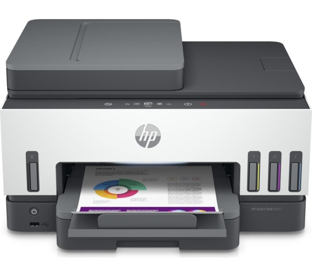 HP Smart Tank 7605 All-in-One Wireless Inkjet Printer image number 20 of 23