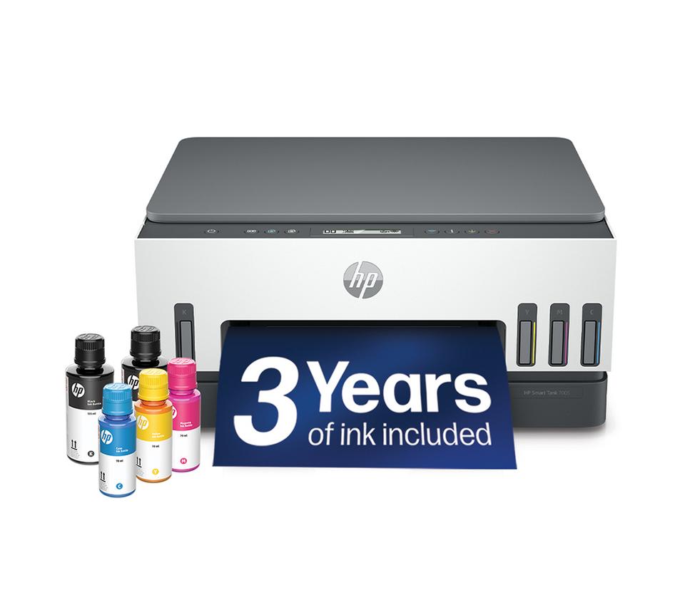 HP Smart Tank 7005 All-in-One Wireless Printer with Ink Tank \| Up to 3 years of Ink included