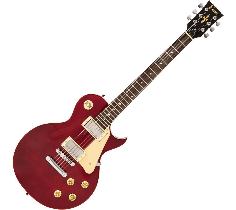 Buy ENCORE E99WR Electric Guitar Wine Red Currys
