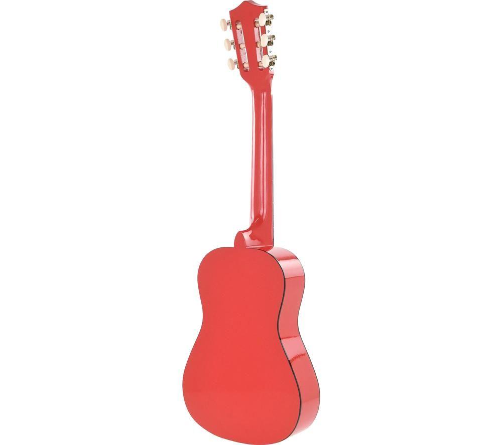 ENCORE ENC12ROFT Acoustic Guitar - Metallic Red image number 5 of 9