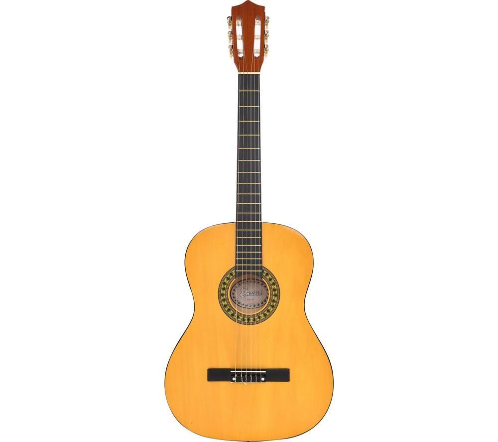 ENCORE ENC44 Classical Guitar - Natural, Yellow