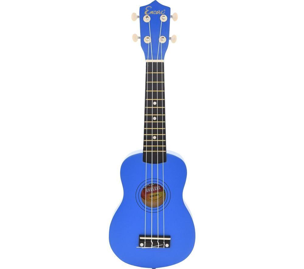 Encore Euk10bl Acoustic Ukulele - Blue, Blue