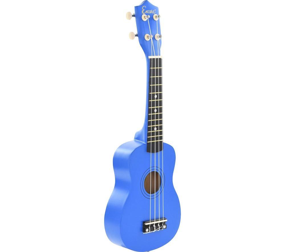 ENCORE EUK10BL Acoustic Ukulele - Blue image number 4 of 5