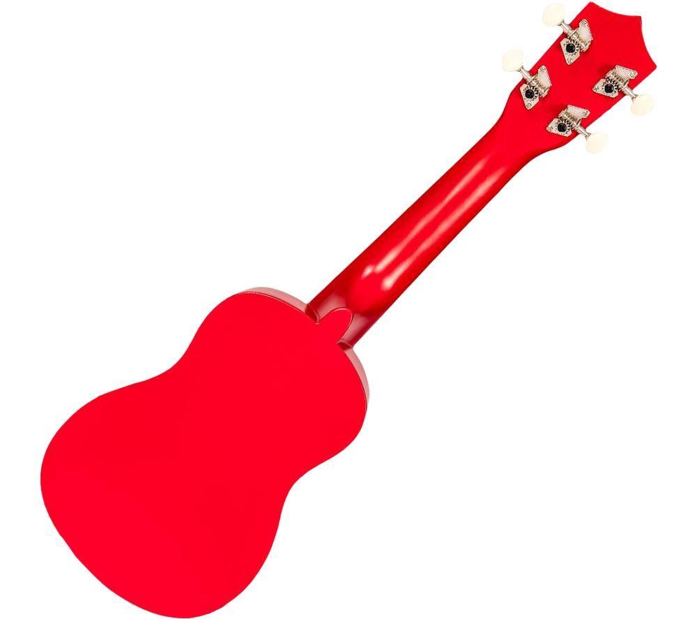 ENCORE EUK10RD Acoustic Ukulele - Red image number 3 of 5