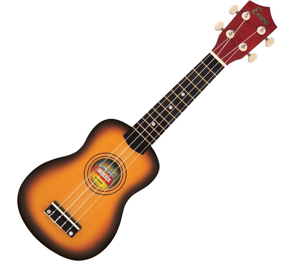 ENCORE EUK10SB Acoustic Ukulele - Sunburst Brown