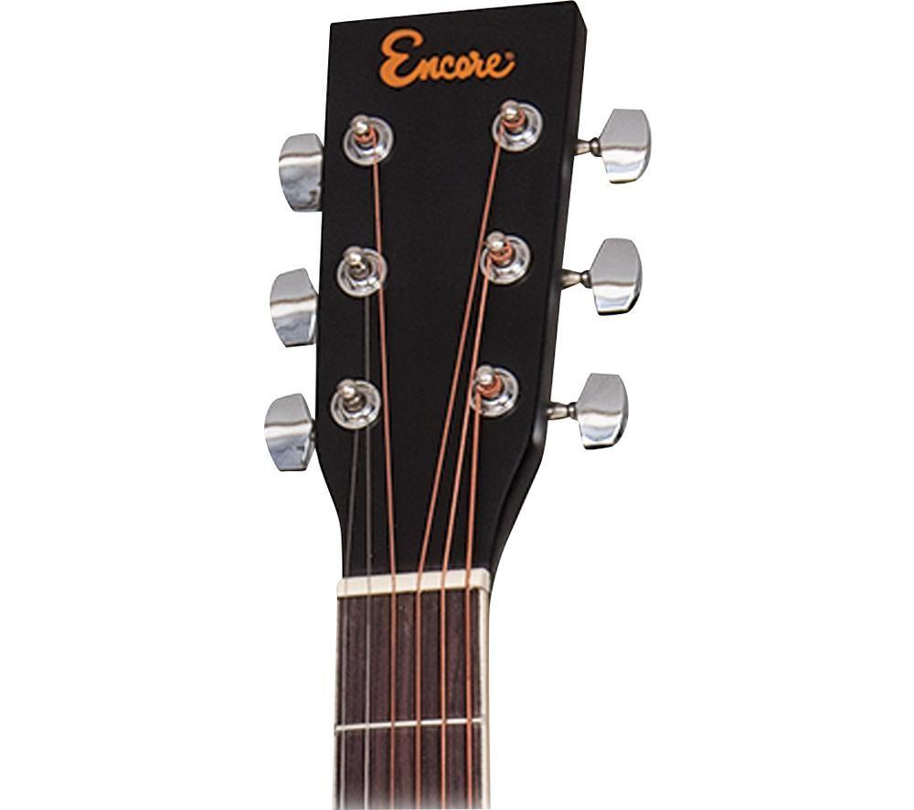 ENCORE LH-EW100N Left-Handed Acoustic Guitar Bundle - Natural image number 3 of 3