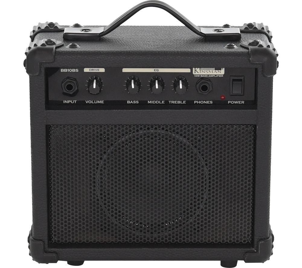KINSMAN 10W BB10BS Combo Bass Guitar Amplifier - Black