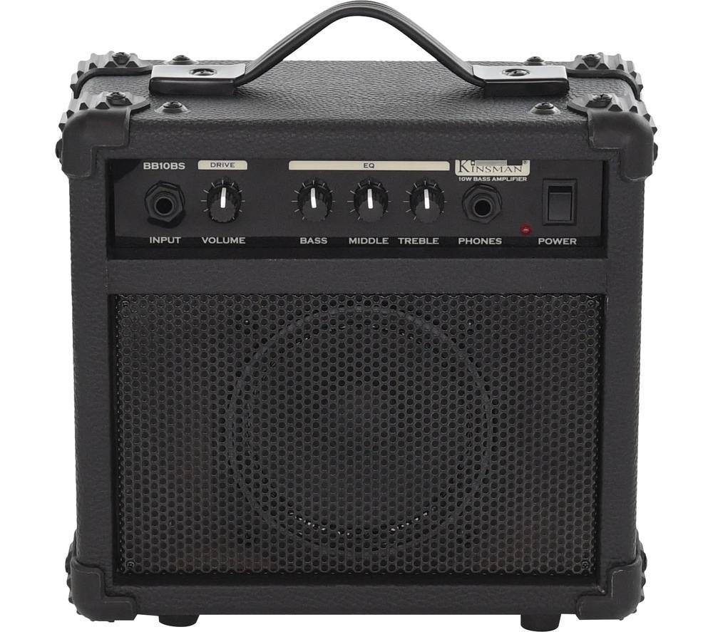 Kinsman 10W Bb10bs Combo Bass Guitar Amplifier - Black
