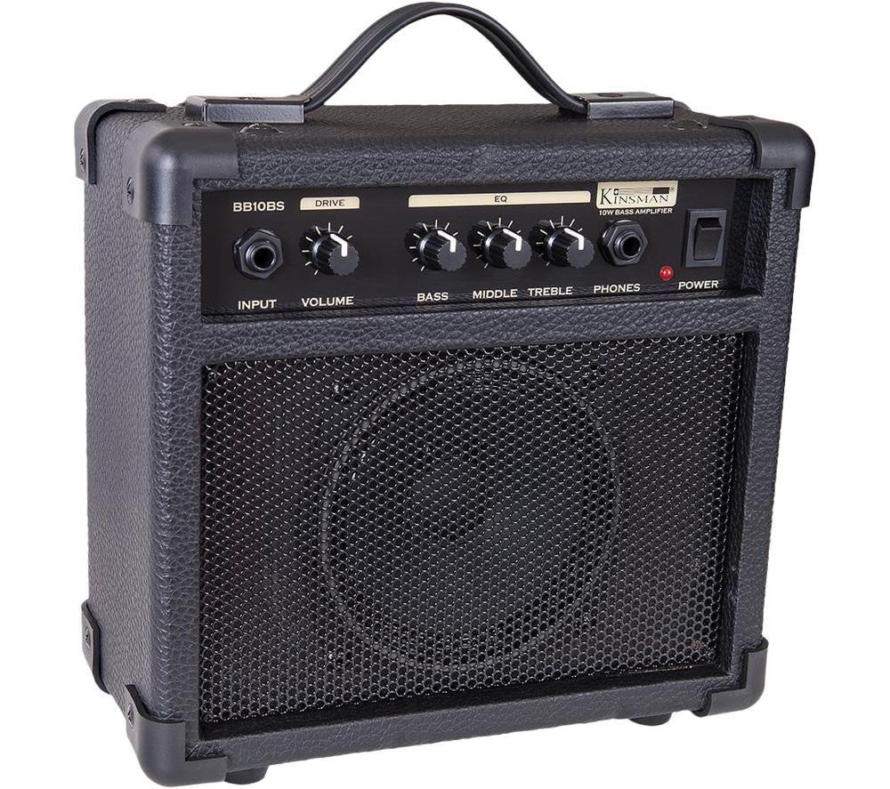 KINSMAN 10W BB10BS Combo Bass Guitar Amplifier - Black image number 3 of 9
