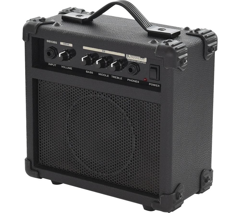 KINSMAN 10W BB10BS Combo Bass Guitar Amplifier - Black image number 8 of 9