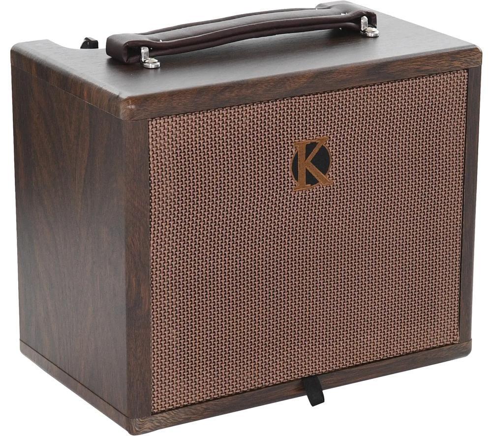 KINSMAN KAA25 25 W Acoustic Guitar Amplifier - Brown image number 3 of 11