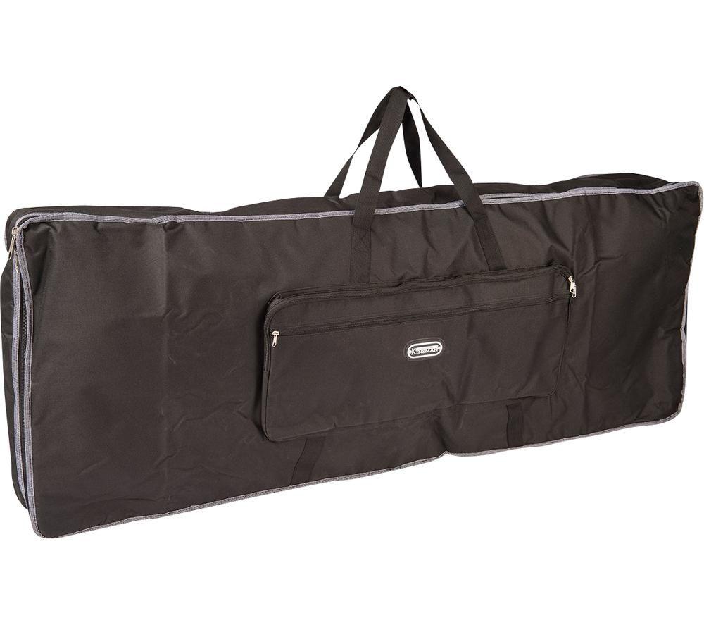 KINSMAN Deluxe KDK88 Electronic Keyboard Bag - 88 Key, Black, Black